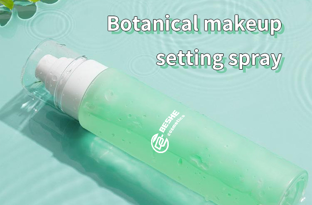 Botanical makeup setting spray